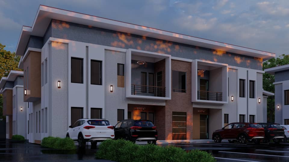 Four-bedroom semi-detached home